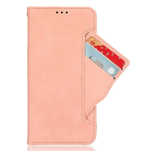 Fairphone 5 Kotelo Naarmuuntumaton Folio Flip PU Nahkainen Puhelinlompakkokotelo Multicolor Style A