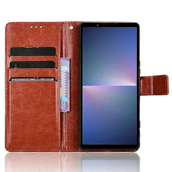 För Sony Xperia 5 V Fodral Läder Ställ Plånbok Fullständigt Skydd Mobilskal Multicolor Style D