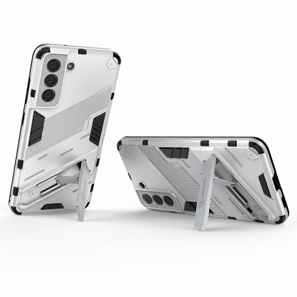 Naarmuuntumaton PC + TPU Hybridipuhelimen takakuori Iskunkestävä suojus jalustalla Samsung Galaxy -puhelimelle