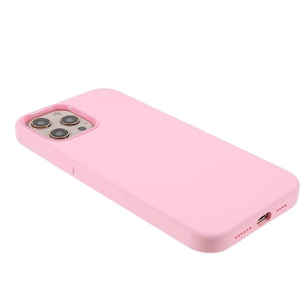 Blød Solid Silikone Beskyttelsescover til Hele Telefonen til iPhone 12 Pro Max 6.7 tommer Multicolor Style K