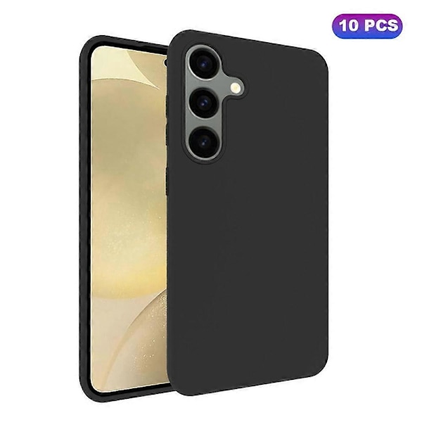 10 st/förpackning TPU-skal med matt finish för Samsung Galaxy S24+
