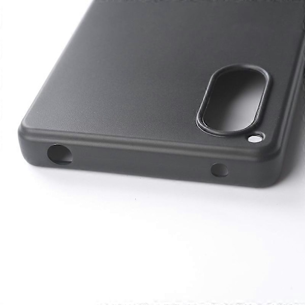 Stødsikkert telefoncover med mat tekstur til Sony Xperia 5 V, blødt TPU mobiltelefonetui