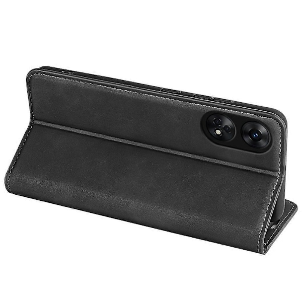 Oppo Reno8 T 4G Magneettinen Puhelinkuori, Pehmeä PU-nahkainen Jalustallinen Lompakkokotelo