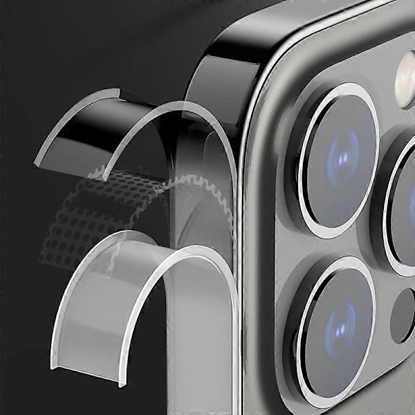 Q.COO Ice Mist -sarja iPhone 13 Pro TPU -kotelolle, mattapintainen puhelinkuori Multicolor Style A