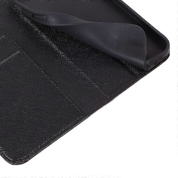 Flipcover til Samsung Galaxy A06, Stødsikker, Krydset Tekstur, Læder Telefoncover Multicolor Style D