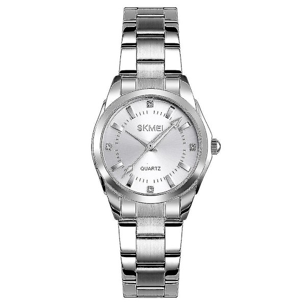 Skmei 1620 Rhinestone Waterproof Quartz Watch Pink