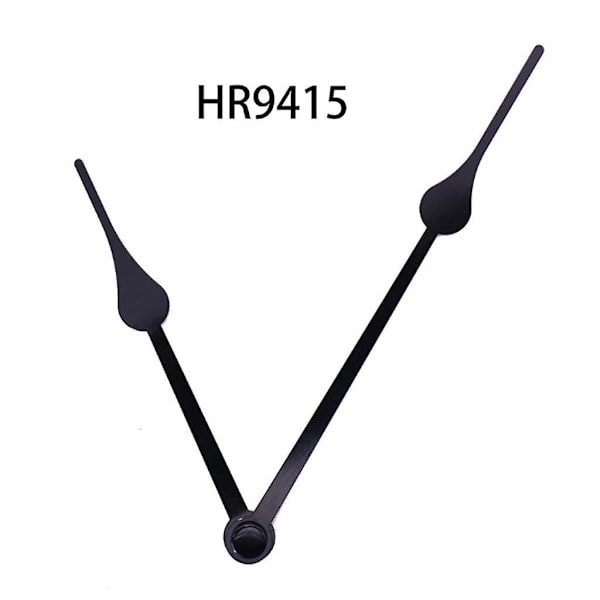 5x DIY Quartz Urværk Mekanisme Lange Sorte Viser 175mm. Vægur