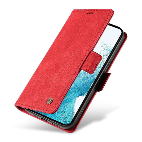 YIKATU YK-005 För Samsung Galaxy S21 FE 5G Ställ Plånboksfodral Hudvänligt Läder Telefonskal Multicolor Style H