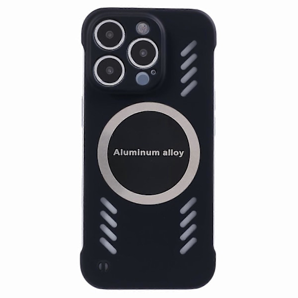 Hårdt PC-etui uden ramme med varmeafledning til iPhone 16 Pro Max Multicolor Style B