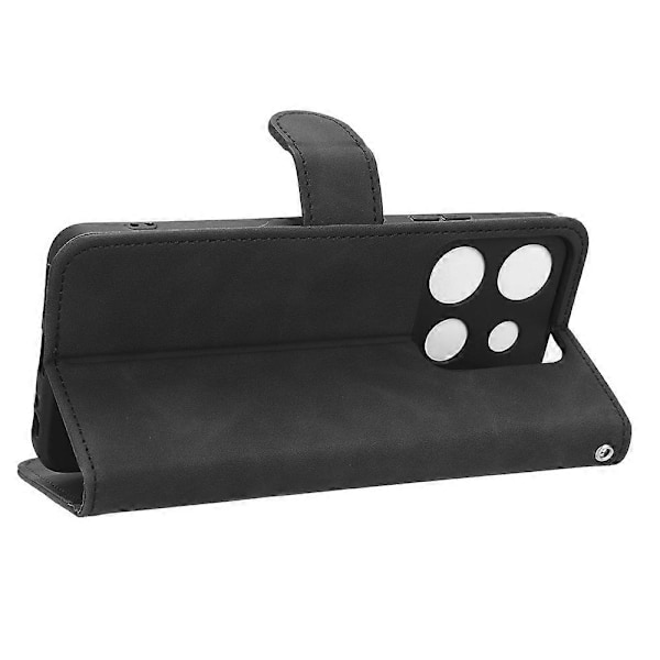 For TECNO Spark Go 2023 4G PU Lær Flip Case Hud-Berøring Stativ TPU Indre Skall Telefon Deksel