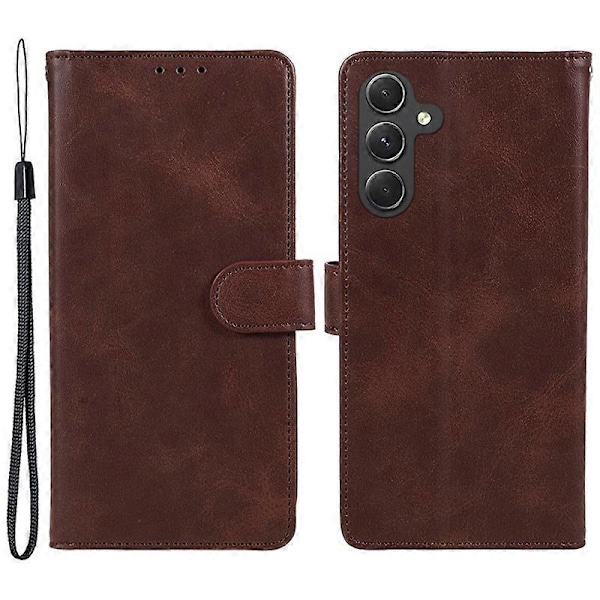 Samsung Galaxy A54 5G PU-nahkainen puhelinkotelo magneettilukolla, vasikannahka-kuvioinen lompakkokotelo ja jalusta Multicolor Style G