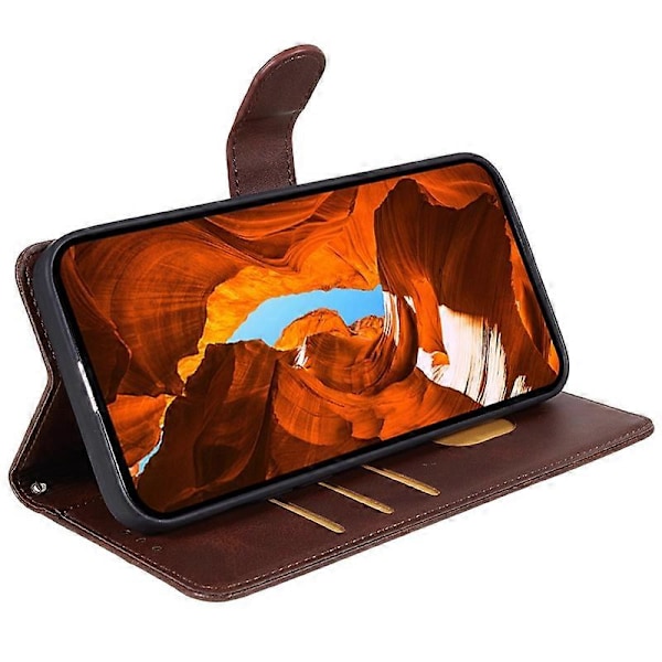 Samsung Galaxy A54 5G PU-nahkainen puhelinkotelo magneettilukolla, vasikannahka-kuvioinen lompakkokotelo ja jalusta Multicolor Style G