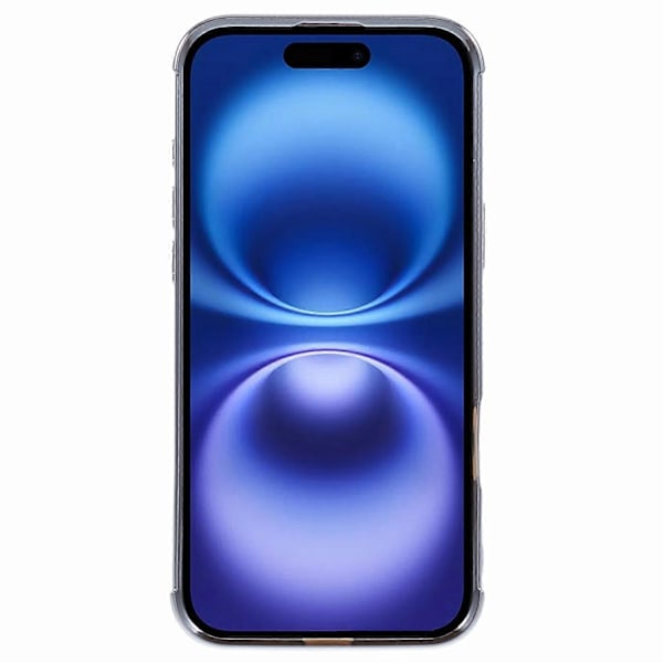 Deksel til iPhone 16 Plus, kompatibelt med MagSafe, elektroplettert TPU gradient glitter telefondeksel Multicolor Style A