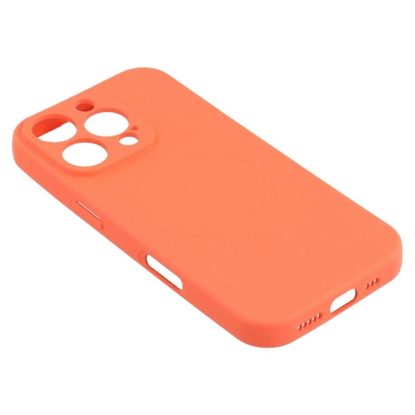 iPhone 16 Pro Max -kotelo, yhteensopiva MagSafe-latauksen kanssa, iskunkestävä TPU-puhelinkuori - Harmaa Multicolor Orange