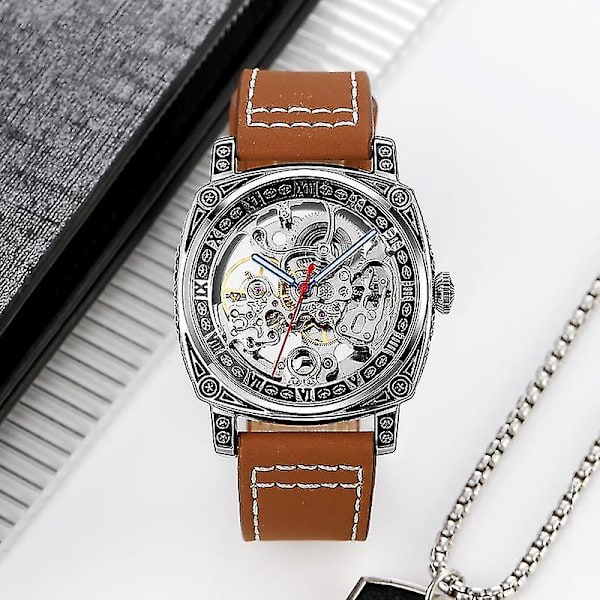 Skmei 9271 Vattentät mekanisk watch Red