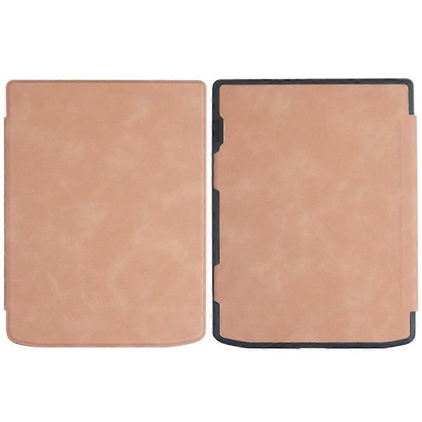 Etui til PocketBook InkPad Color 2/3 PB743 - Skin-Touch PU Læder E-Reader Cover med Auto Væk/Sov Multicolor Rose Gold