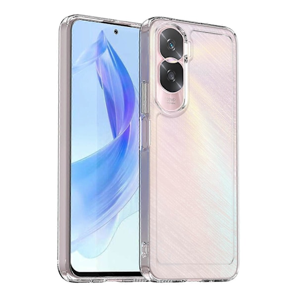 Candy Series for Honor 90 Lite 5G/X50i 5G Klar Bakside Deksel Fallsikker TPU Telefondeksel