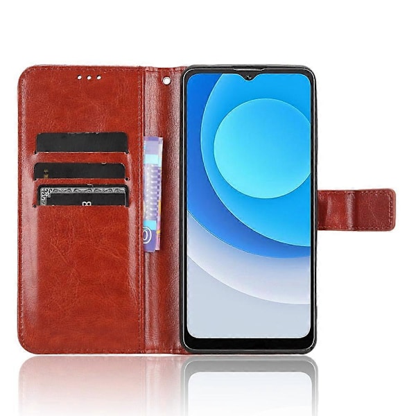 Pung Etui til Blackview A53/A53 Pro PU Læder Telefon Cover med Støttefod Multicolor Style D