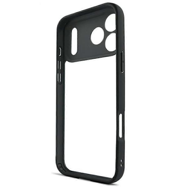 For iPhone 17 Pro Deksel Støtsikker PC+TPU Klar Bakside Telefondeksel