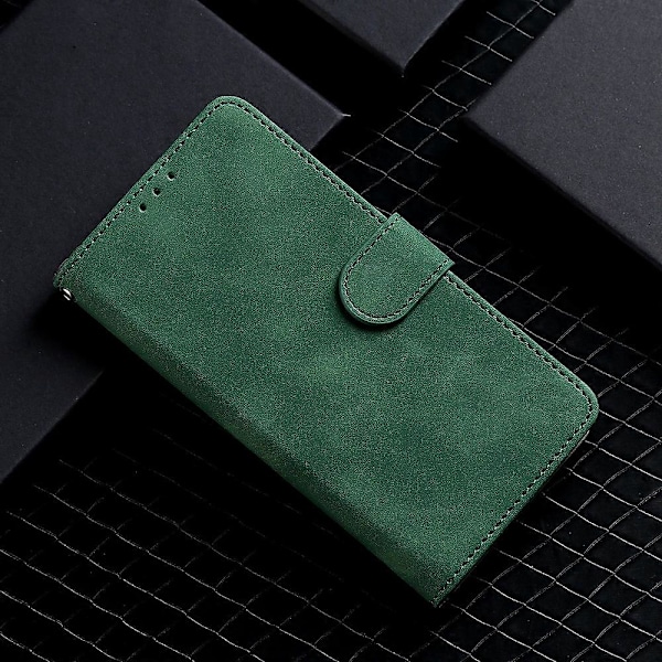 Honor 90 -puhelimen Skin-touch -tuntuinen PU-nahkainen suojakuori, lompakkokotelo, taitettava jalusta, läppäkotelo Multicolor Style C