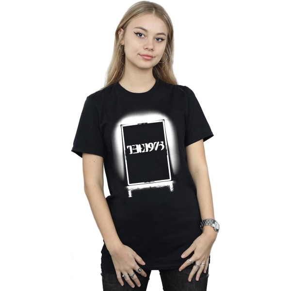 The 1975 Naisten Musta Tour Boyfriend -mallinen T-paita Aikuisille S-3xl Txu60 Black 3XL