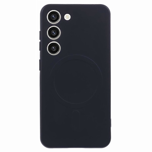 Stöttåligt TPU-skal för Samsung Galaxy S23, kompatibelt med MagSafe- Multicolor Black