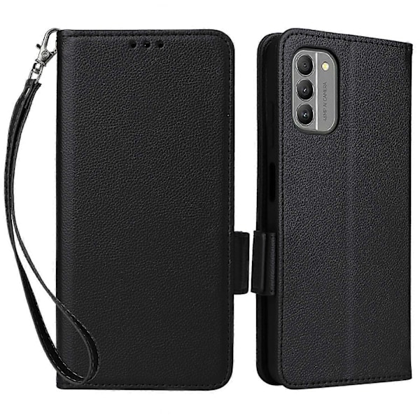 För Nokia G310 PU Läder Mobiltelefonfodral Plånboksställ Anti-Fingeravtrycksskydd Multicolor Style F