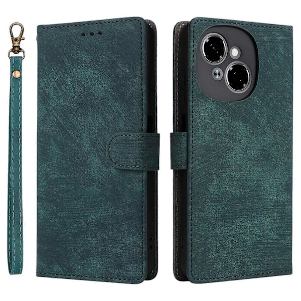 TECNO Spark Go 2025/Spark Go 1/Pop 9 Lompakkokotelo RFID-suojauksella PU-nahkakansi jalustalla Multicolor Style B