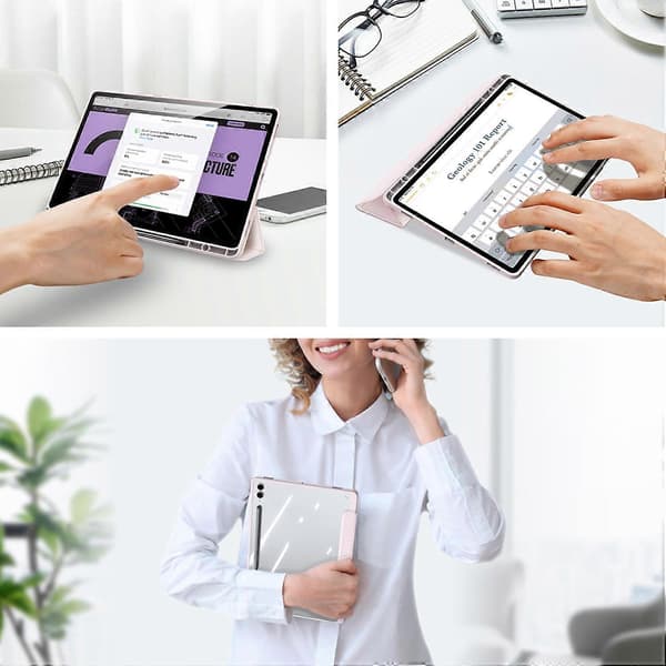 Tablettikotelo Galaxy Tab S9 FE+ -laitteelle Multicolor Style C