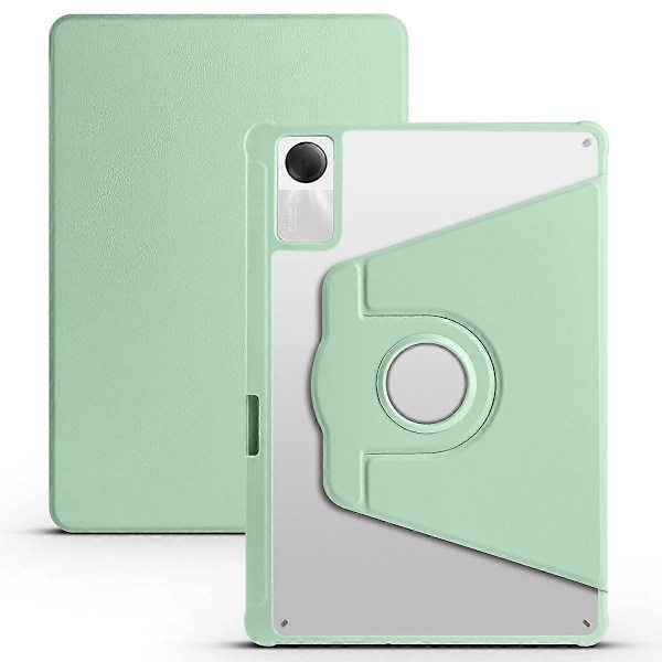Læder Tablet Cover med Roterende Stand og Auto Sleep/Wake til Xiaomi Redmi Pad SE Multicolor Style F