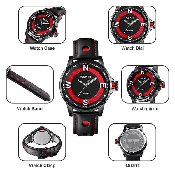 Creative Watch Business Trend Herr Quartz Watch Green