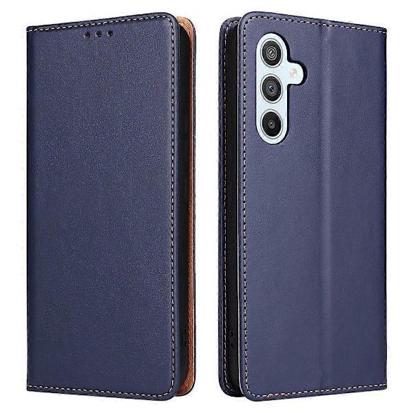 FIERRE SHANN PU Læder Wallet Folde Stand Telefon Cover til Samsung Galaxy A54 5G Multicolor Style A