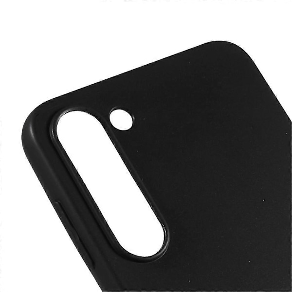 Stöttåligt flexibelt TPU-skal för Samsung Galaxy S23+ Svart Matt Greppfodral
