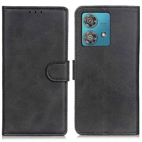 Til Motorola Edge 40 Neo 5G PU Læder Etui Anti-Ridse Pung Stand Mobiltelefon Cover Multicolor Style A