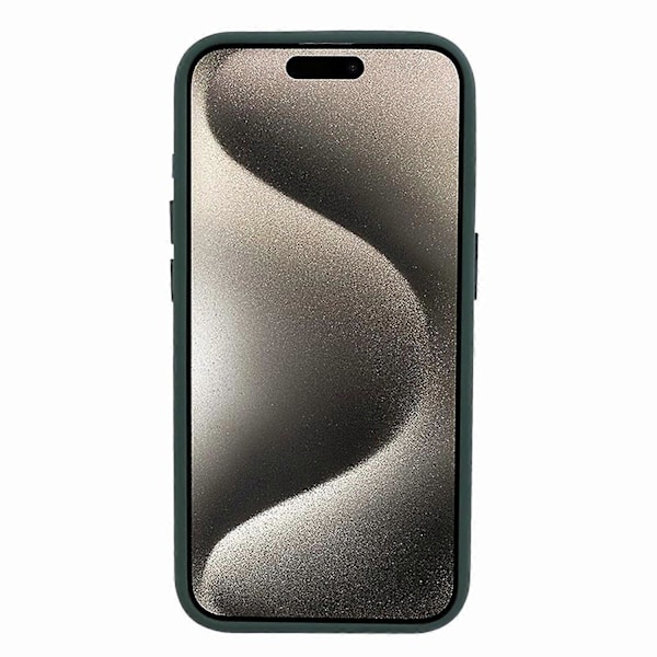 FULEXIN TPU+Akrylskal för iPhone 15 Pro, Falltåligt Telefonskal Hudvänligt Baksida Multicolor Style C