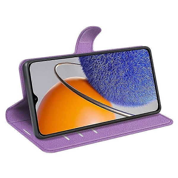 Huawei nova Y61 4G täyssuojaava läppäkotelo PU-nahkaa, jalustalla ja lompakolla Multicolor Style H