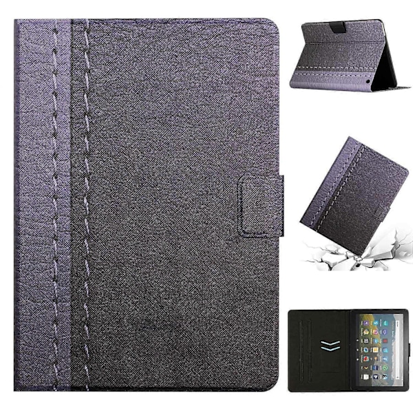 Fire Max 11 -älytabletin kotelo PU-nahkainen jalustakansi korttipaikalla Multicolor Style N