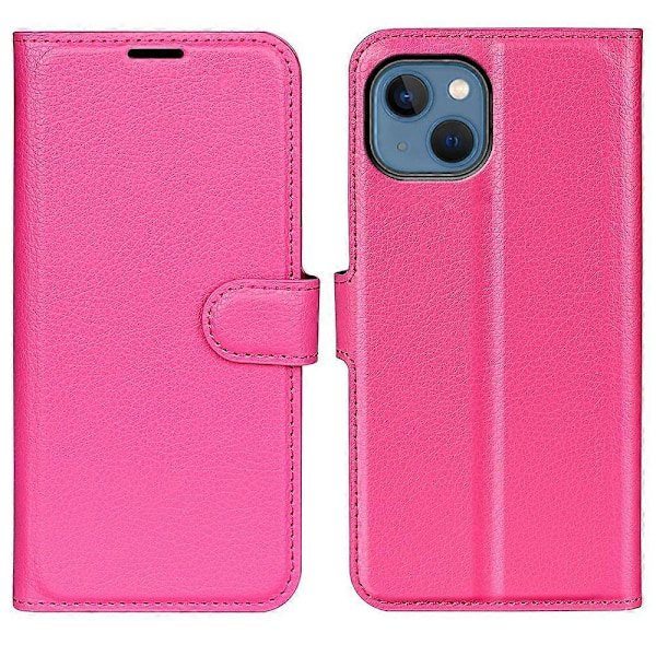 iPhone 14 6.1 tuuman PU-nahkainen lompakkokotelo jalustalla, kattava suojakuori Multicolor Style G