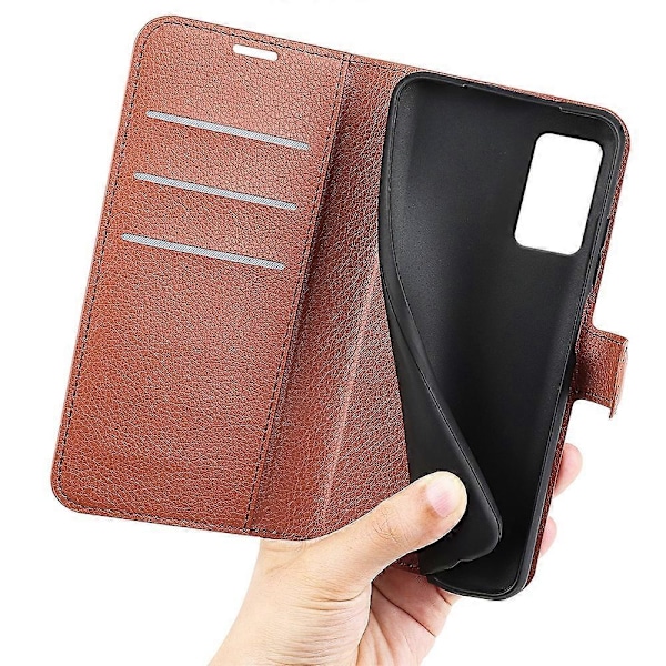 Til Xiaomi Redmi Note 12S 4G Litchi Tekstur Wallet Telefon Cover Stativ PU Læder Etui Multicolor Style I