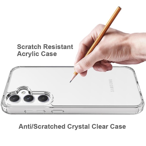 Super Transparent Telefoncover til Samsung Galaxy S23 Fe Akryl + Tpu Hybrid