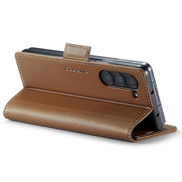 CASEME 023-serien För Samsung Galaxy Z Fold5 5G RFID-blockerande Plånbok Läderfodral Telefonställ Skydd Multicolor Style F
