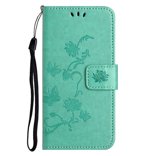 Til Samsung Galaxy A26 5G Etui Wallet Stand Præget Sommerfugl Blomst PU Læder Telefon Cover Multicolor Style G