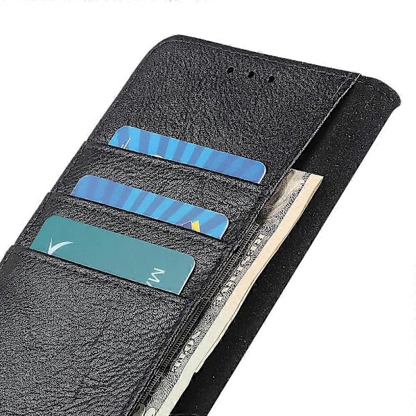KHAZNEH PU Læder Wallet Cover med Stativ til Huawei Mate 60 Pro - Ko Læder Tekstur Multicolor Style A