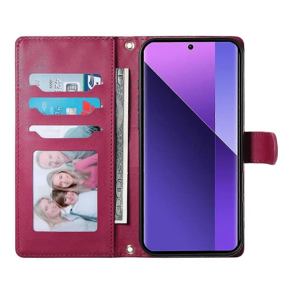 Kompatibel med Xiaomi Redmi Note 13 Pro+ 5G Mobilskal Multicolor Red