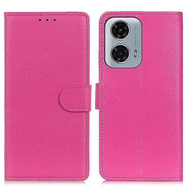 Til Motorola Moto E14 4G/G04 4G/G04s 4G/G24 4G Etui Stativ Telefon Beskyttelsescover Multicolor Style C