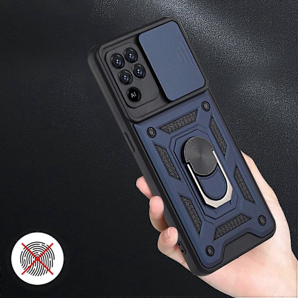 Kameraskydd Mobilskal med Stödring för Oppo A94 4G/F19 Pro/Reno5 F