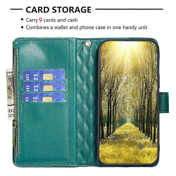 til Xiaomi Poco F5 5G/Redmi Note 12 Turbo Lynlåslomme Stativ Cover PU Læder Wallet Telefon Cover Multicolor Style C