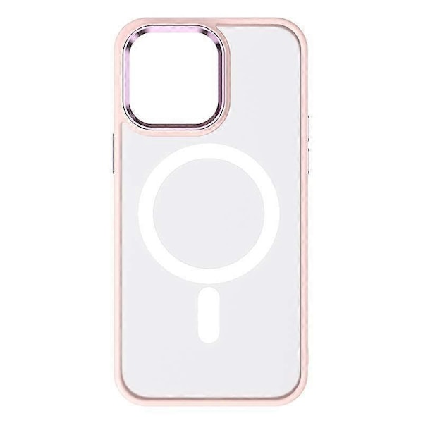 TOTU AA-196 Skal för iPhone 14 Pro Max TPU+PC Skyddande Mobilskal Kompatibelt med MagSafe Multicolor Style D