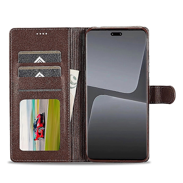 LC.IMEEKE Xiaomi 13 Lite/Civi 2 5G Jalustallinen PU-nahkainen puhelinkotelo Lompakko Vasikannahka-kuvioinen puhelinkuori Multicolor Style E