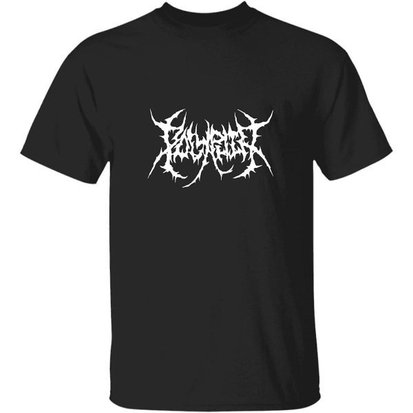 Polyphia Merch Polyphia bandlogotyp T-shirt Svart Black S